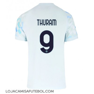 Camisa de Futebol Inter Milan Marcus Thuram #9 Equipamento Secundário 2025-26 Manga Curta Camisa de Futebol Inter Milan Marcus Thuram #9 Equipamento Secundário 2025-26 Manga Curta